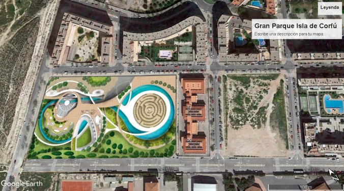 Gran Parque isla de Corfú