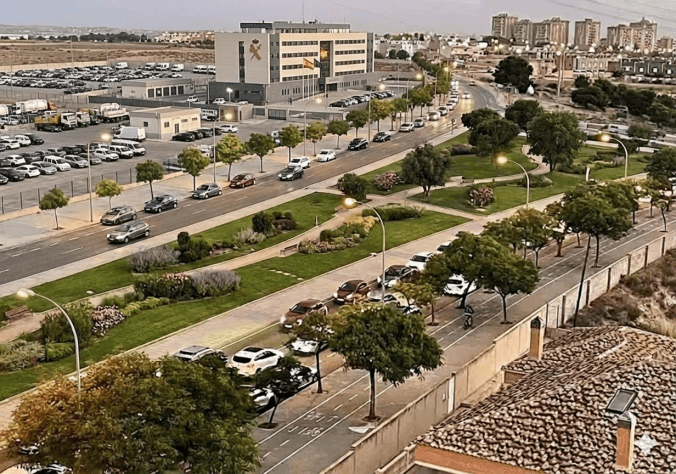 Fotomontaje de la Vía Parque en el PAU2